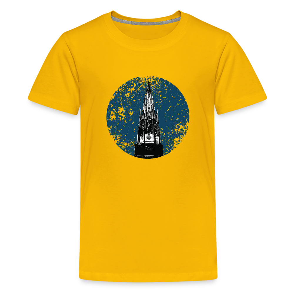 Viktoriapark - Teenager Premium T-Shirt - Sonnengelb