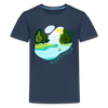 Köpenick am Wasser - Teenager Premium T-Shirt - Navy