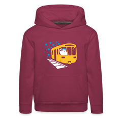 Bär in U-Bahn Kommt - Kinder Premium Hoodie