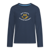 Wat Hast’n Ausjefressen - Teenager Langarmshirt - Navy