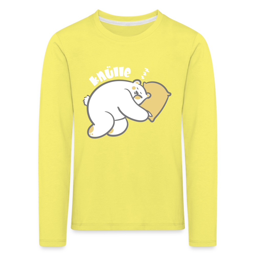 Knülle - Teenager Langarmshirt - Gelb