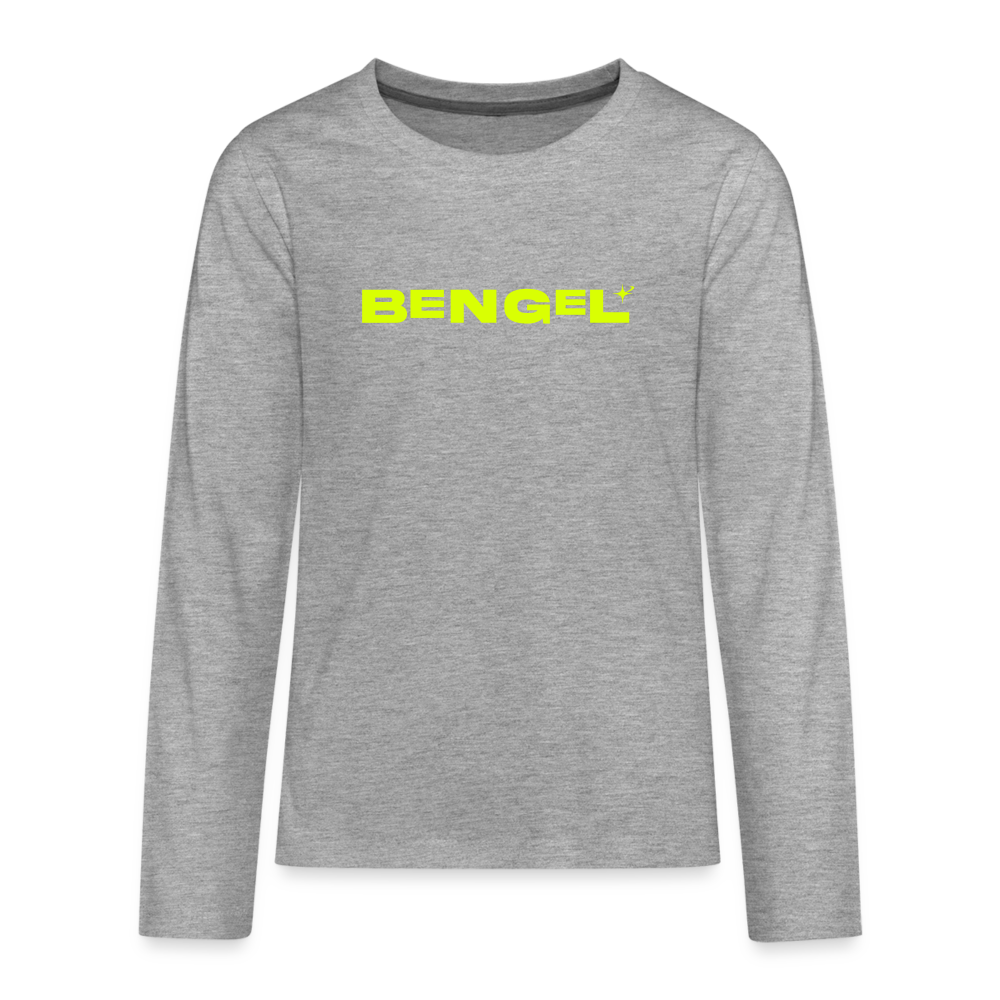 Bengel - Teenager Langarmshirt - Grau meliert