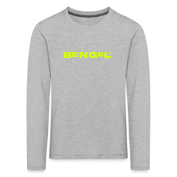 Bengel - Teenager Langarmshirt - Grau meliert