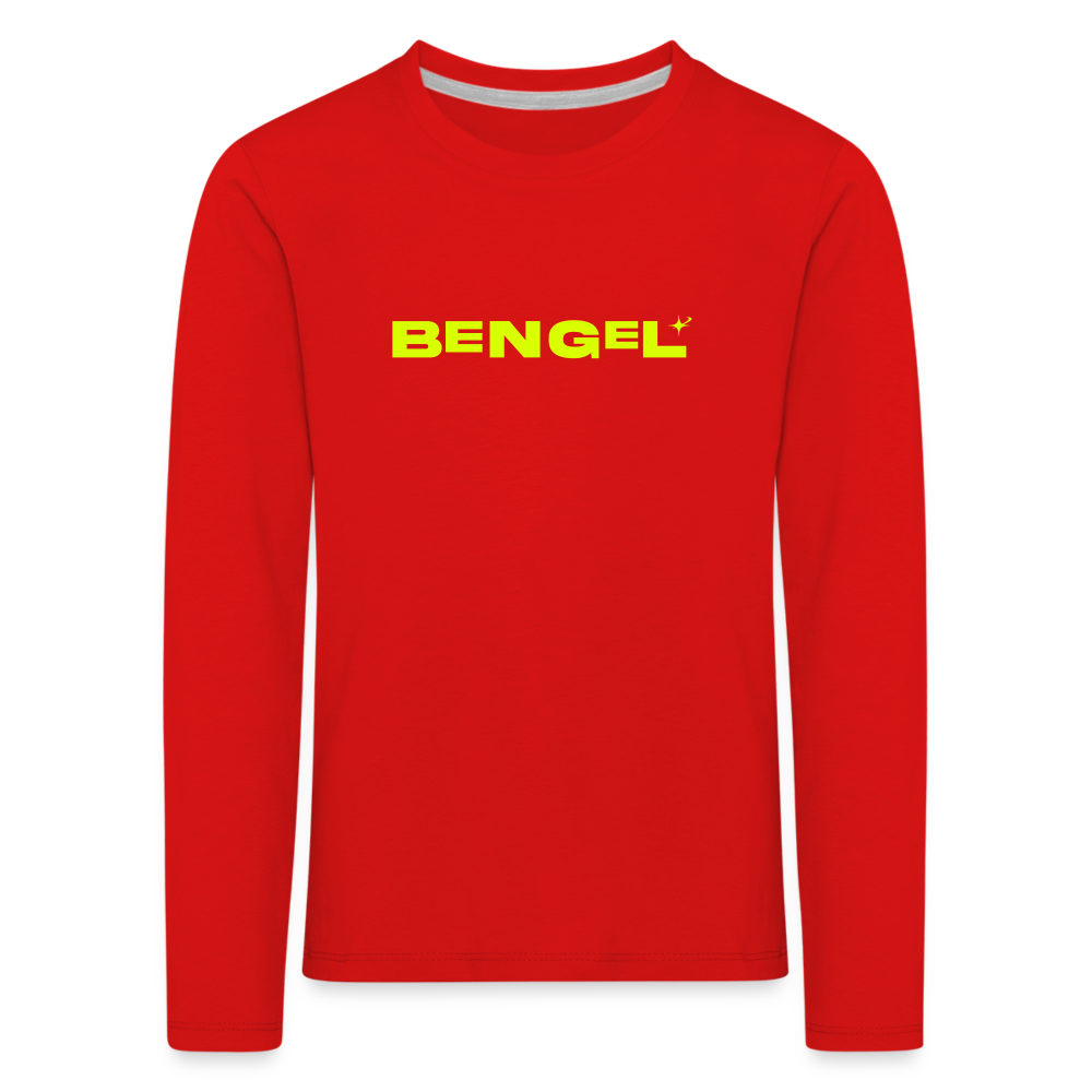 Bengel - Teenager Langarmshirt - Rot