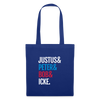 Justus & Peter & Bob & Icke - Stoffbeutel - Royalblau