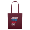 Justus & Peter & Bob & Icke - Stoffbeutel - Burgunderrot