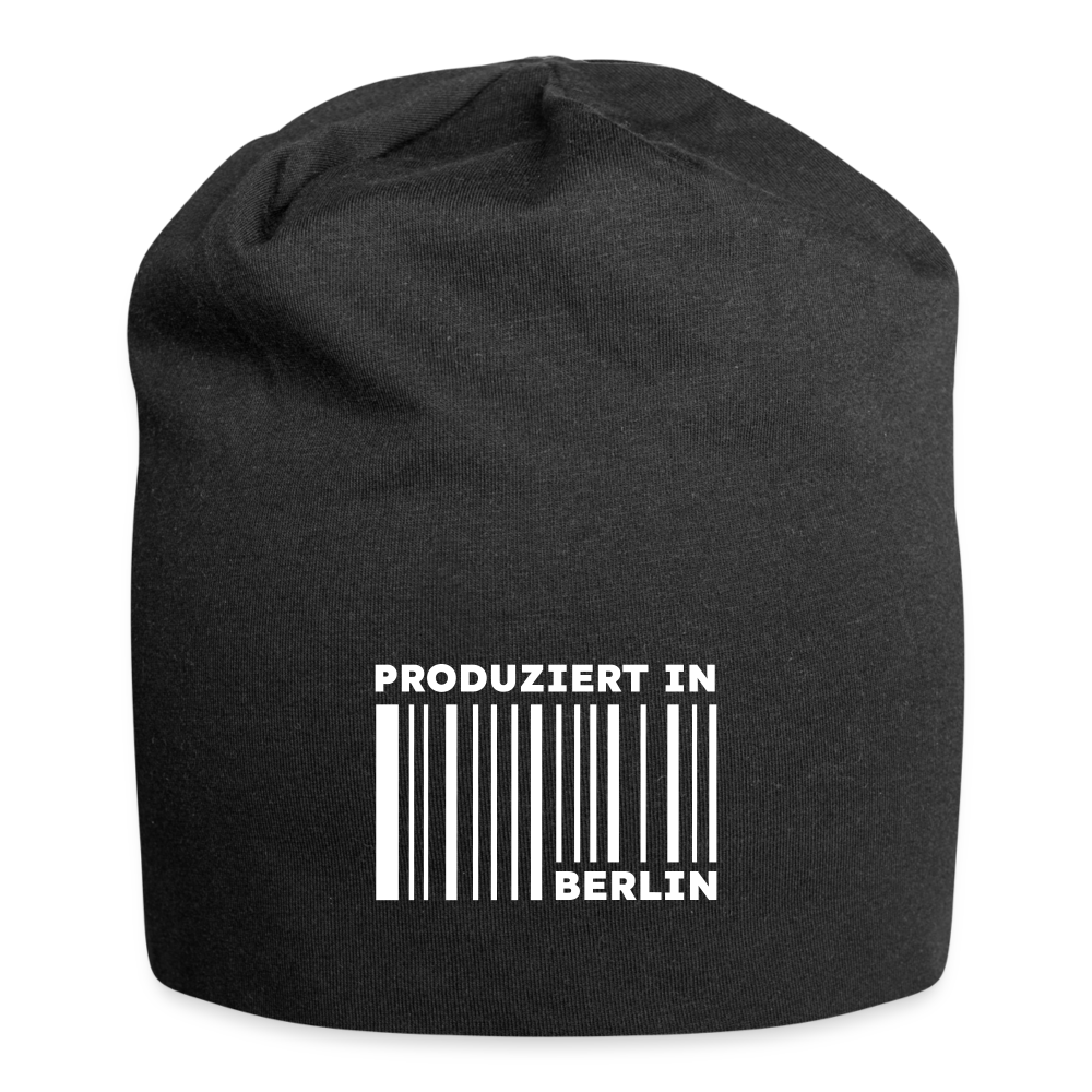PRODUZIERT IN BERLIN - Jersey Beanie - Schwarz