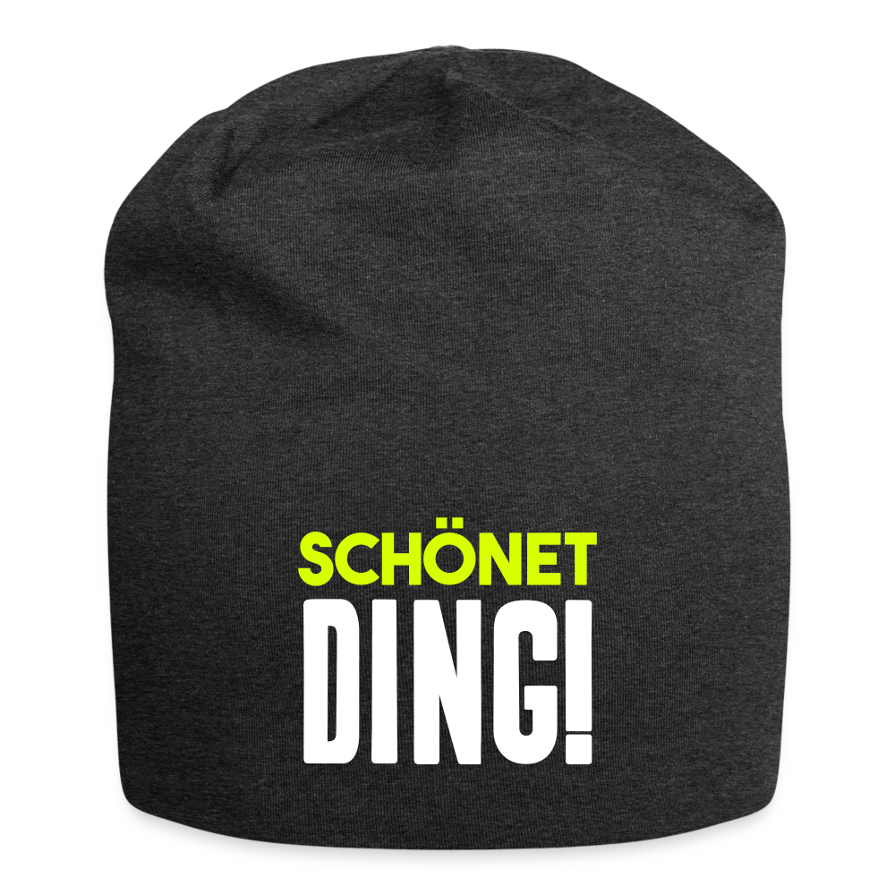 schönet Ding! - Jersey Beanie - Anthrazit