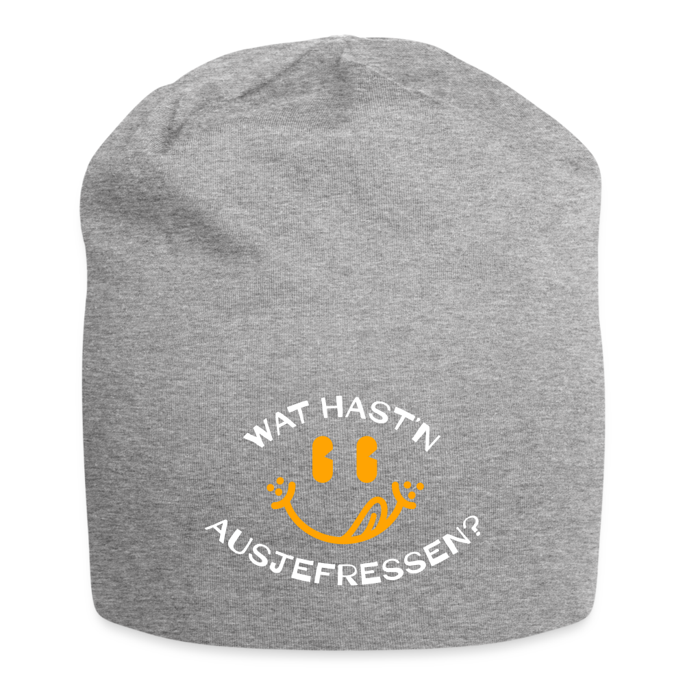 Wat Hast’n Ausjefressen - Jersey Beanie - Grau meliert