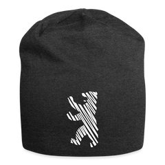 Berliner Bär im Netz - weiß - Jersey Beanie