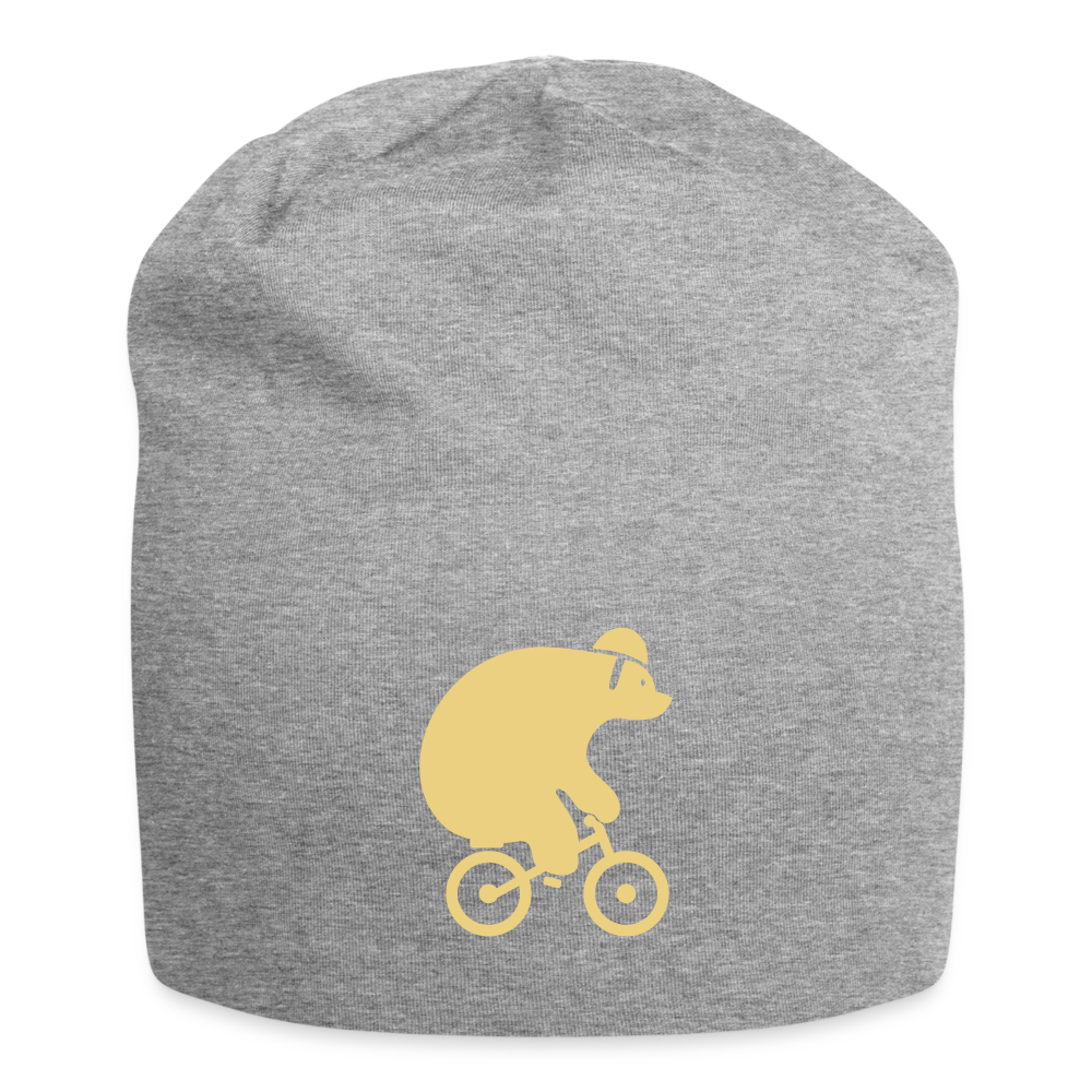 Fahrradbär - Jersey Beanie - Grau meliert
