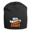 Sex, Drucks & Currywurst - Jersey Beanie - Anthrazit