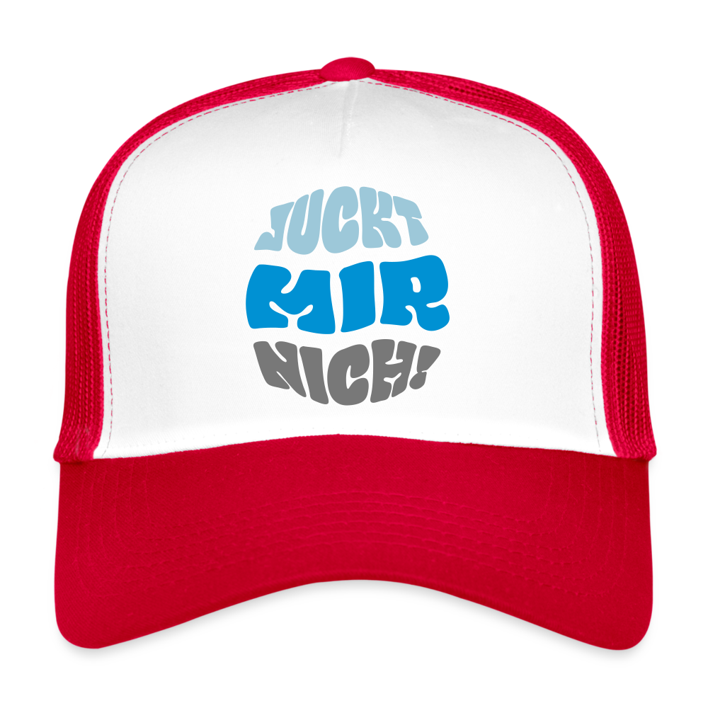 Juckt Mir Nich! - Trucker Cap - Weiß/Rot