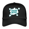 Faxen Dicke! - Trucker Cap - Schwarz/Schwarz