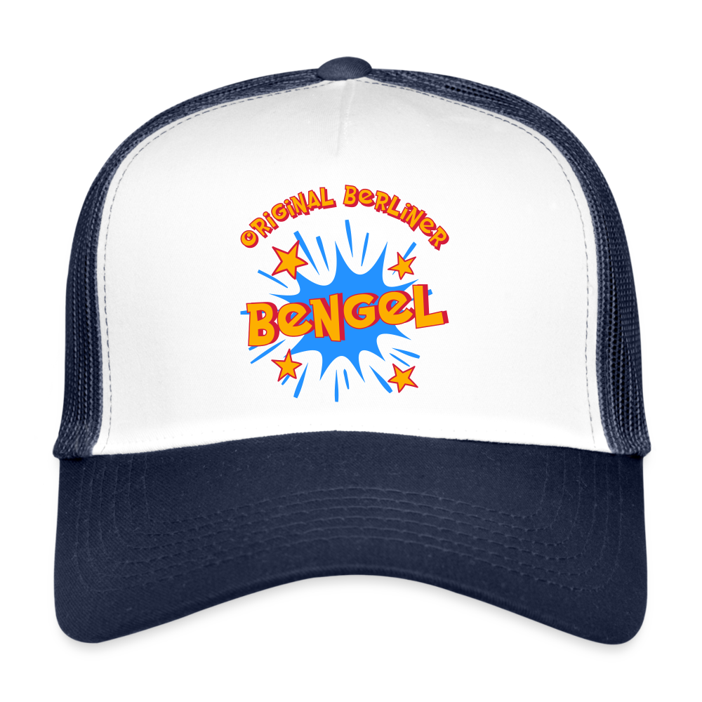 Berliner Bengel - Trucker Cap - Weiß/Navy