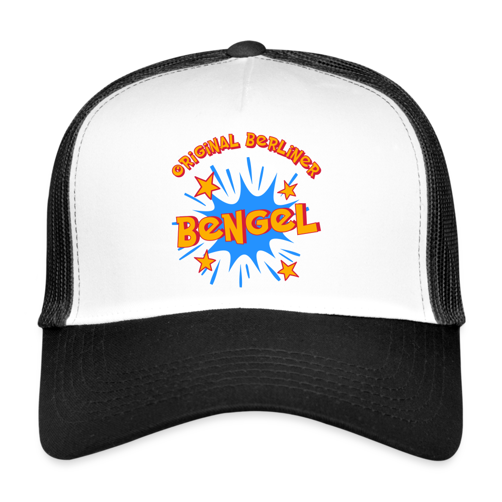 Berliner Bengel - Trucker Cap - Weiß/Schwarz