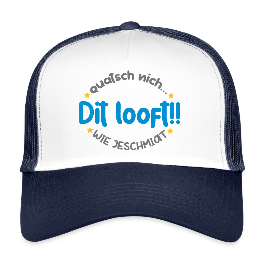 Dit Looft! - Trucker Cap - Weiß/Navy