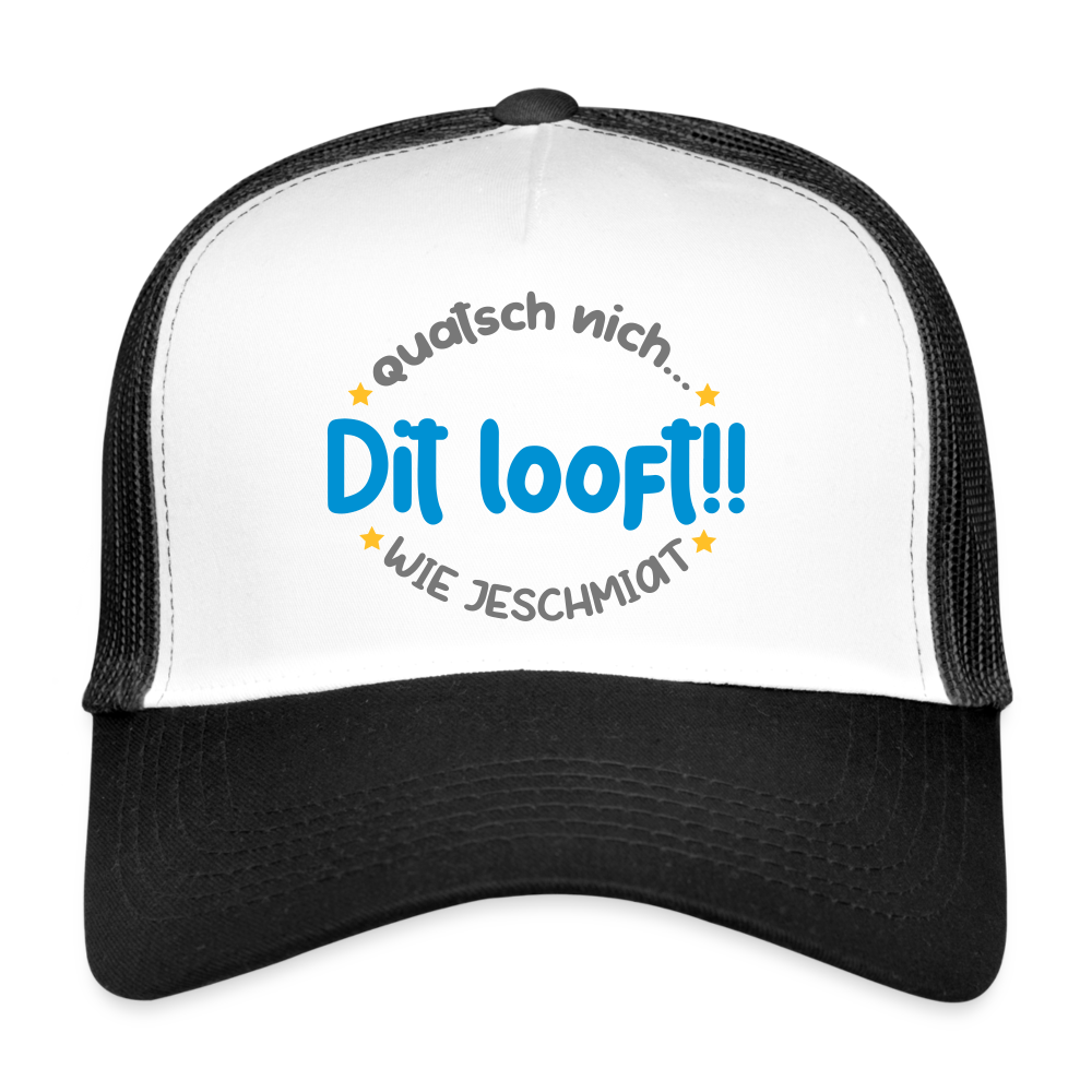 Dit Looft! - Trucker Cap - Weiß/Schwarz