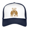 Ick Wees - Trucker Cap - Weiß/Navy
