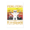 Peng Peng - Poster 20x30 cm - weiß