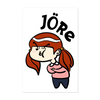 Jöre - Poster 20x30 cm - weiß