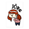 Jöre - Poster 40x60 cm - weiß