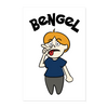 Bengel - Poster 40x60 cm - weiß