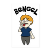 Bengel - Poster 20x30 cm - weiß
