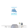 Spuren von Berlinern - Poster 40x60 cm - weiß