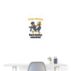 Juten Morjen, Backfeifenjesichta! - Poster 40x60 cm - weiß