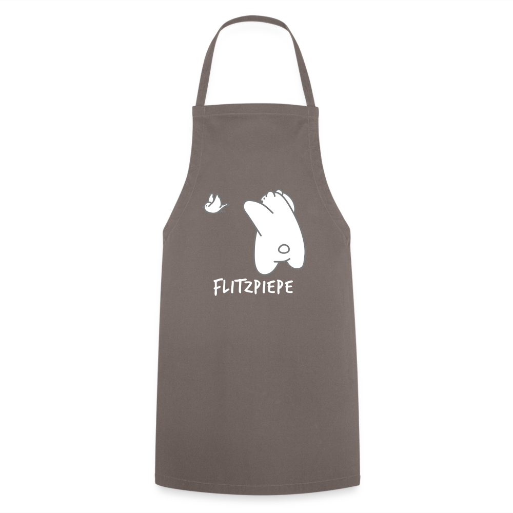 Flitzpiepe - Kochschürze - Grau