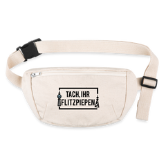 Tach ihr Flitzpiepen - Recycelte Gürteltasche