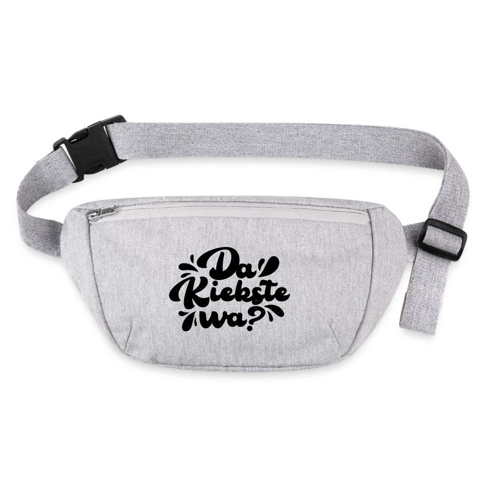 Kiekste - Recycelte Gürteltasche - Grau meliert