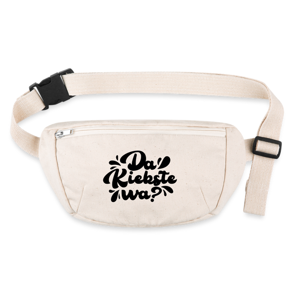 Kiekste - Recycelte Gürteltasche - Naturweiß