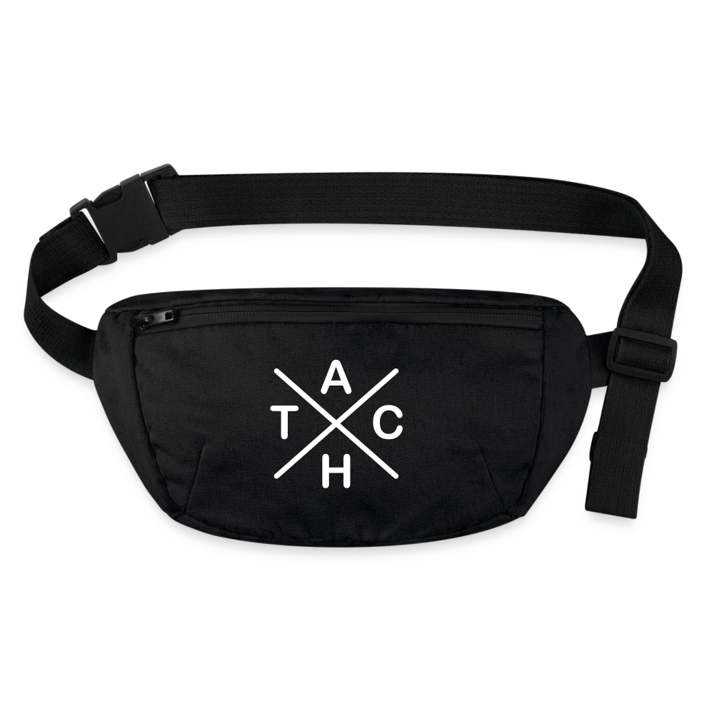 Tach X - Recycelte Gürteltasche - Schwarz
