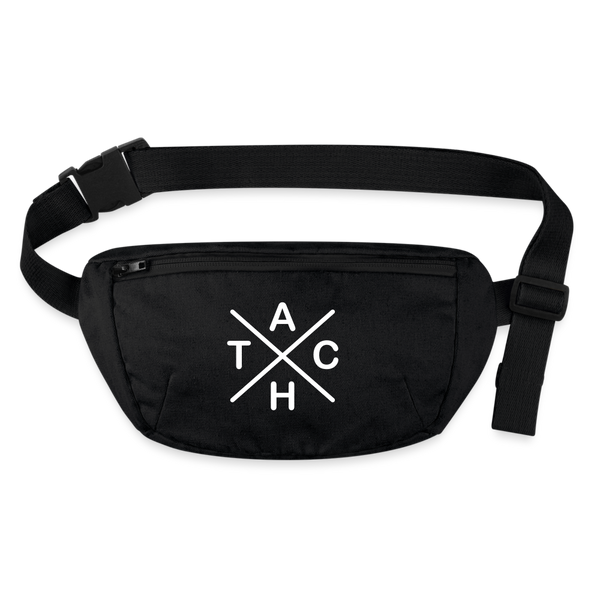 Tach X - Recycelte Gürteltasche - Schwarz