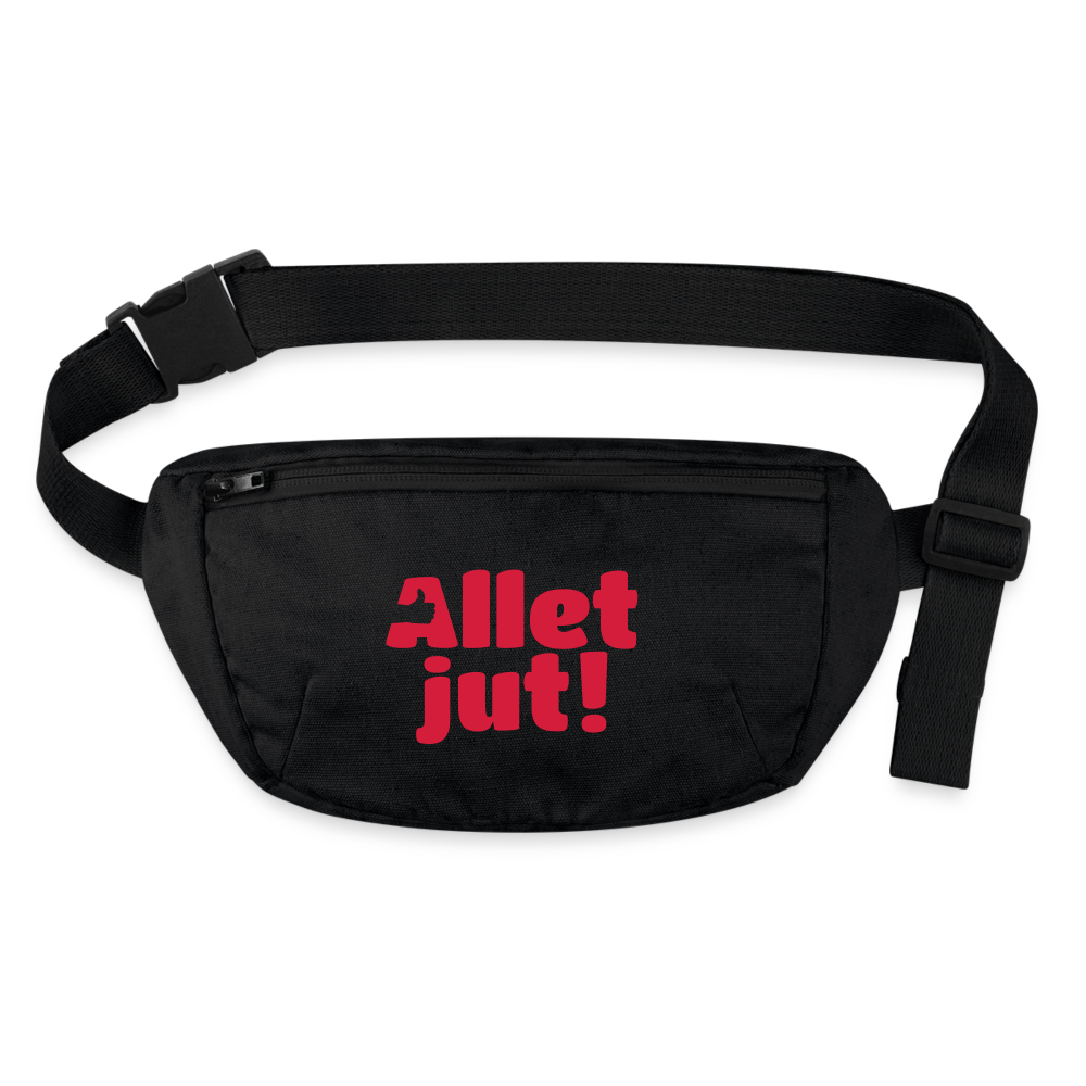 Allet Jut - Recycelte Gürteltasche - Schwarz