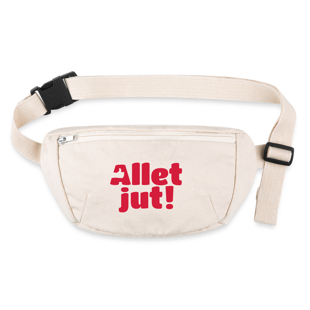 Allet Jut - Recycelte Gürteltasche - Naturweiß