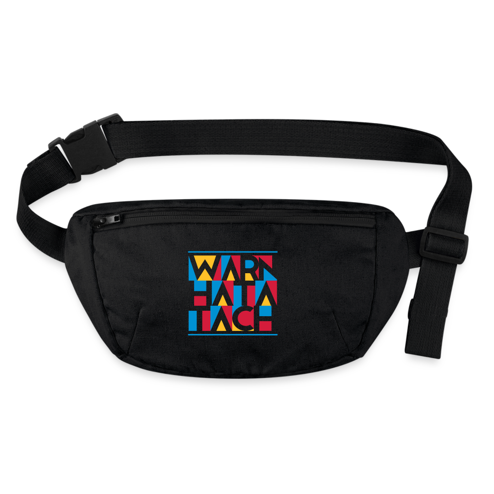 Warn Hata Tach - Recycelte Gürteltasche - Schwarz