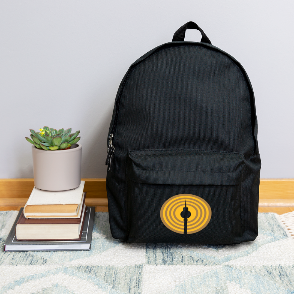 Berlin im Fokus - Rucksack - Schwarz