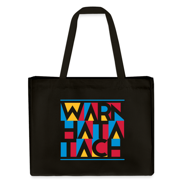 Warn Hata Tach - Shopping Bag - Schwarz