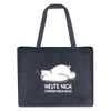 Heute nich! - Shopping Bag - midnight Blue