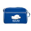 Heute nich! - Retro Tasche - Blau/Weiß