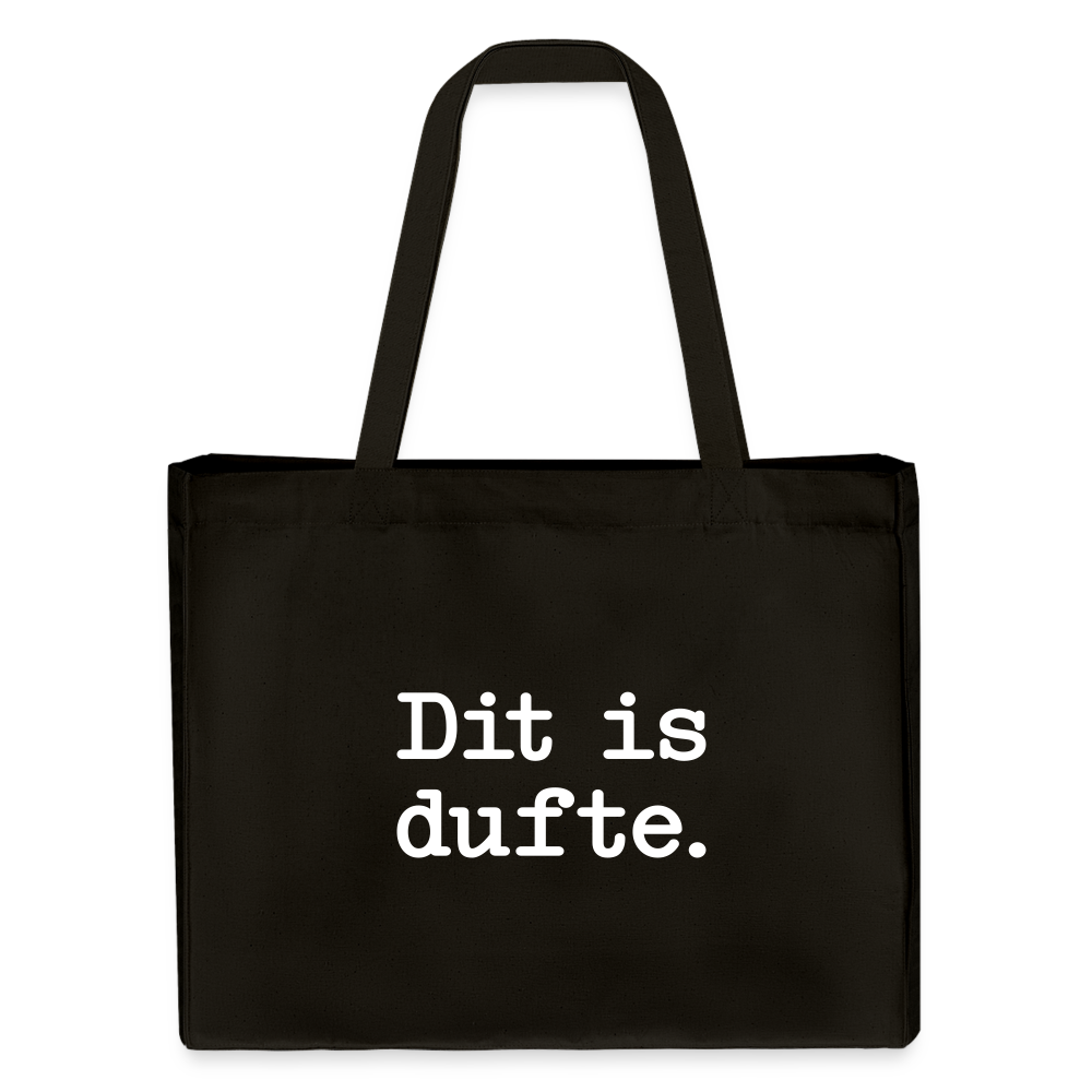 Dit is dufte - Shopping Bag - Schwarz