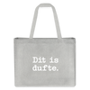 Dit is dufte - Shopping Bag - Grau meliert