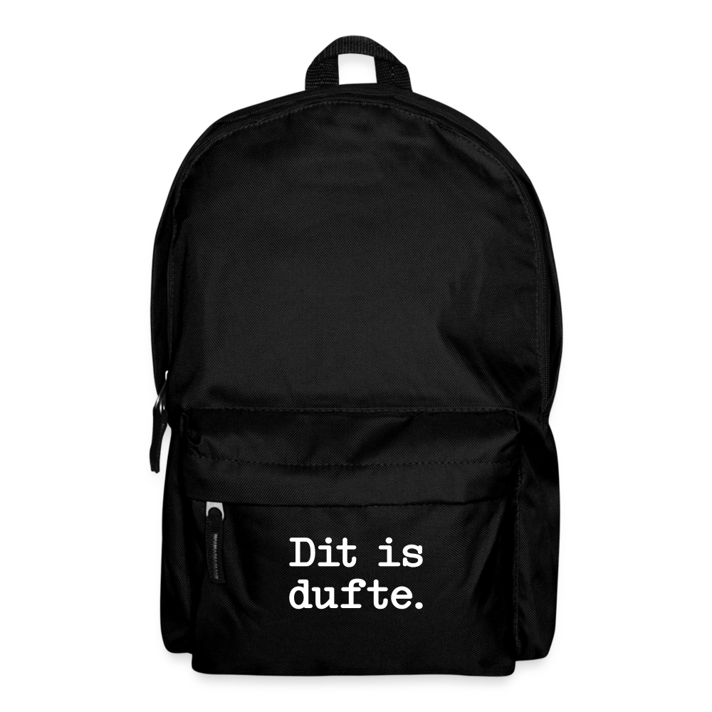 Dit is dufte - Rucksack - Schwarz