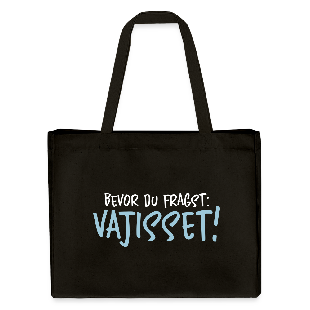 Bevor du fragst - Shopping Bag - Schwarz