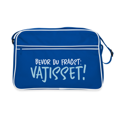 Bevor du fragst - Retro Tasche