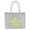 Dit eskaliat eh wilda  - Shopping Bag - Grau meliert