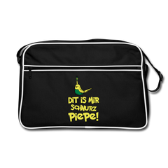 Schnurz Piepe mit Piep - Retro Tasche